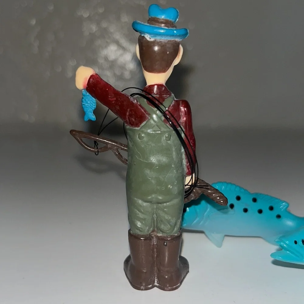 Fisherman cake topper 1995